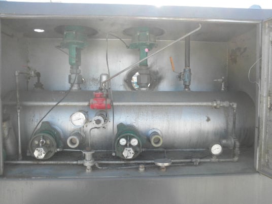 American, Division 1 Boiler, w/Exhaust stack, 1000 psi @ 200 F - Image 2