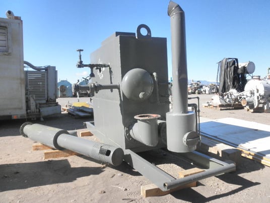 American, Division 1 Boiler, w/Exhaust stack, 1000 psi @ 200 F - Image 7