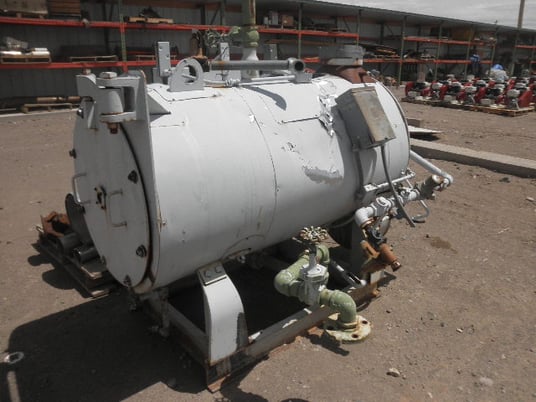 Cyclotherm #CW10-WN-23, Hot Water Generator, Gas Fired, 90 heating surface, 1005 MBH, 1/4 plate, 3/8 heads - Image 3