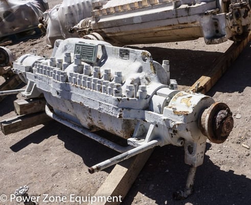 384 GPM, Byron-Jackson #3x4x9D-DVMX, Centrifugal Pump, Horz., 9-stage, 4" suction, 3" discharge, 334 HP, 3550 - Image 5