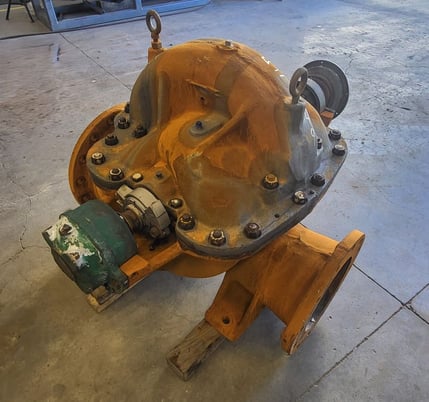 5000 GPM @ 140' TDH, Worthington #12LA-2, Centrifugal Pump, Horz., 1-stage, 14.7" imp., 16" suction, 12" - Image 1
