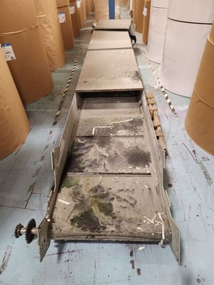 Allegheny shredding system, cross cut shredder, motorized tipper, 2 air filtration units - Image 3