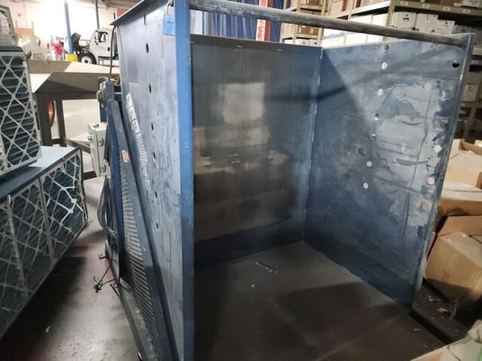 Allegheny shredding system, cross cut shredder, motorized tipper, 2 air filtration units - Image 4