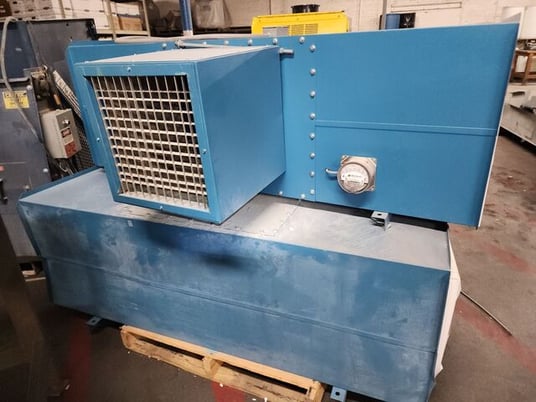 Allegheny shredding system, cross cut shredder, motorized tipper, 2 air filtration units - Image 7