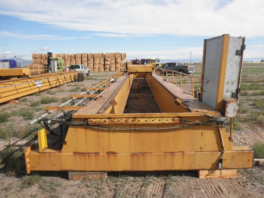 5 Ton, Kavertt, Overhead Bridge Crane, double span, top running, 52' work height, 32/10 FPM, 11/3.7 HP, 440 V - Image 4
