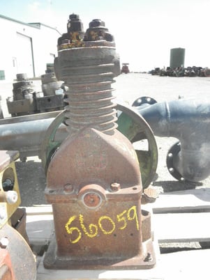 Curtis #LB467A, Single Piston Air Compressor, 3" x 3.5" size, 14" L x 13" width x 26" H belt, 250 RPM - Image 5