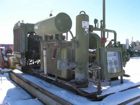 Worthington #4x9, Reciprocating Gas Compressor, 1250 psi - Image 2