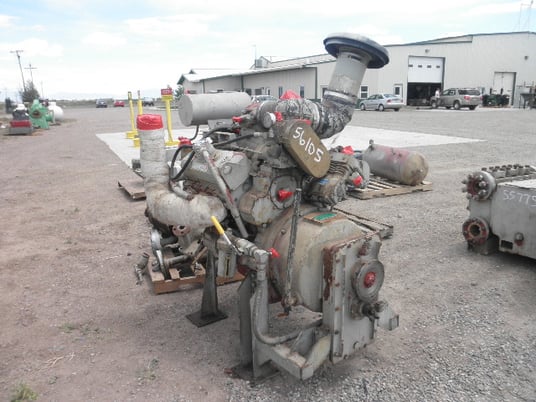 270 HP Detroit #6V-92NA, Diesel Engine, V-6 cylinder, 2-cycle, 2100 RPM, 5" stroke, 4.84" bore, 9.05 L - Image 3