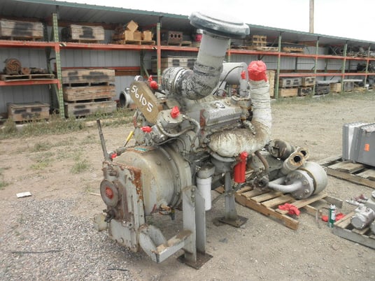 270 HP Detroit #6V-92NA, Diesel Engine, V-6 cylinder, 2-cycle, 2100 RPM, 5" stroke, 4.84" bore, 9.05 L - Image 4