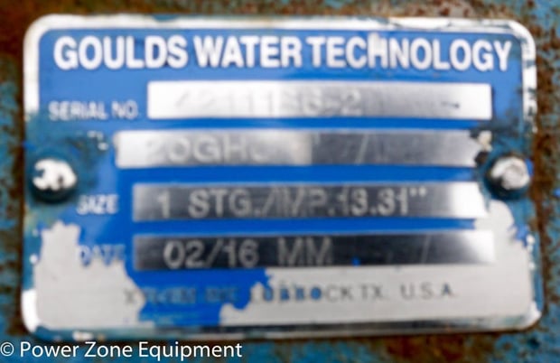 5309 GPM @ 35' TDH, Goulds #VIT-FFFM, Centrifugal Pump, Vert., 11-stage, 13.31" imp., 885 RPM - Image 6