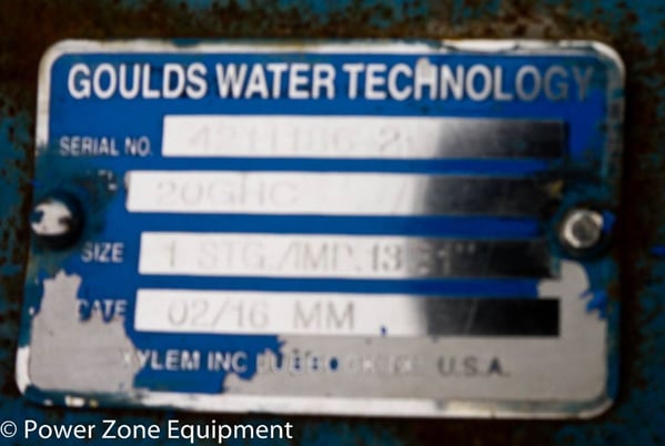 5309 GPM @ 35' TDH, Goulds #VIT-FFFM, Centrifugal Pump, Vert., 11-stage, 13.31" imp., 885 RPM - Image 7
