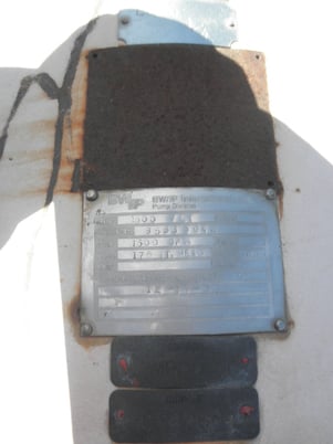 1500 GPM @ 175' TDH, Byron-Jackson #1500-VLT, Centrifugal Vert. Turbine Pump, 2-stage, 1995 - Image 9