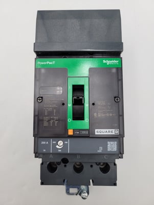 200 Amps, Square D, JJA36200, PowerPact I-Line Circuit Breaker, 600VAC 3P 3PH - Image 3
