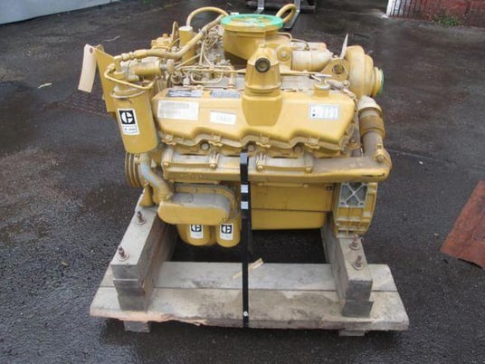 121 HP Caterpillar 3208N, Complete Diesel Engine, Rebuilt - Image 1
