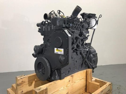 125 HP Cummins 4BTA, Complete Diesel Engine, Rebuilt - Image 1