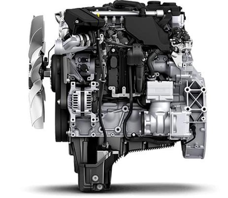 Detroit DD5, Long Block Diesel Truck Engine, Rebuilt - Image 1