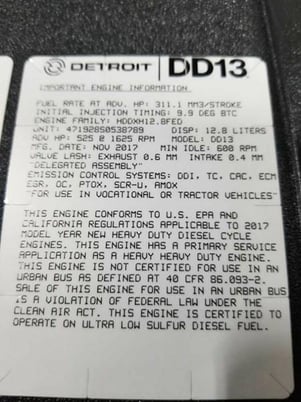 525 HP Detroit DD13, Complete Diesel Truck Engine, New - Image 4