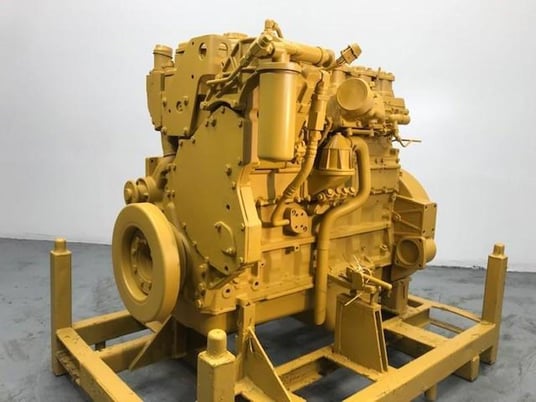 225 HP Caterpillar C-7, Complete Diesel Truck Engine, Rebuilt - Image 1
