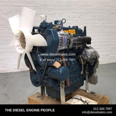 Kubota V2003, Complete Diesel Engine, Rebuilt - Image 1