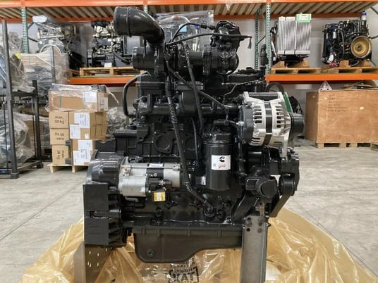 155 HP Cummins QSB4.5, Complete Diesel Engine, Rebuilt - Image 1