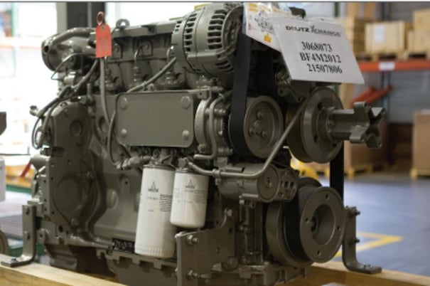 Deutz BF4M2012C, Complete Diesel Engine, Rebuilt - Image 1
