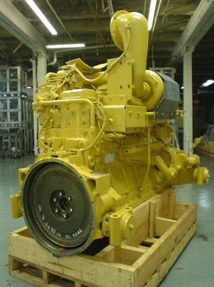 Komatsu SA6D140, Complete Diesel Engine, Rebuilt - Image 1