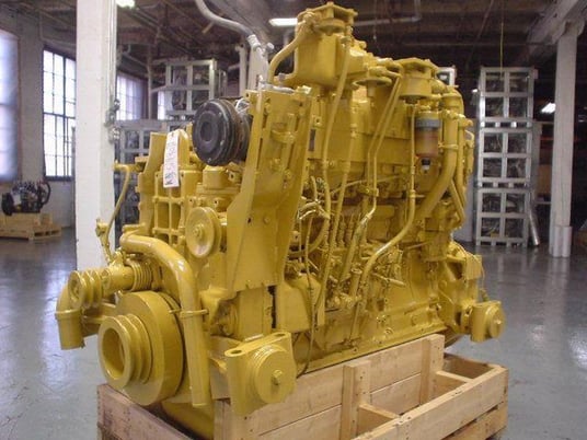 Komatsu SA6D140, Complete Diesel Engine, Rebuilt - Image 2