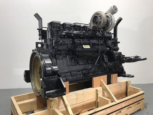 Komatsu SAA6D140E-3, Complete Diesel Engine, Rebuilt - Image 2