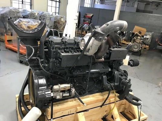 Komatsu SAA6D140E-3, Complete Diesel Engine, Rebuilt - Image 10