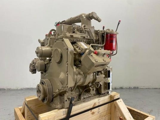 99 -120 HP Cummins B4.5, Complete Diesel Engine, Rebuilt - Image 1