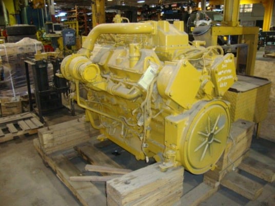 Caterpillar 3412, Complete Diesel Engine, Rebuilt - Image 4