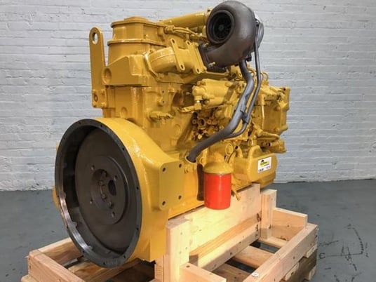 110 HP Caterpillar 3204T, Complete Diesel Engine, Rebuilt - Image 2