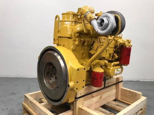 110 HP Caterpillar 3204T, Complete Diesel Engine, Rebuilt - Image 6