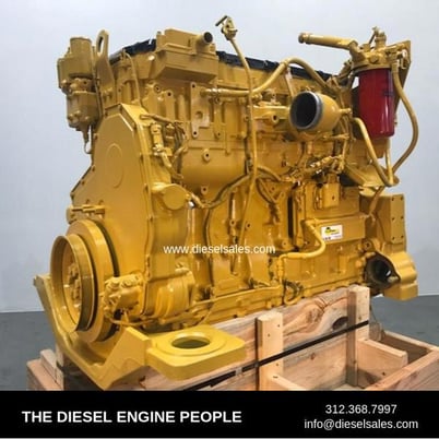 Caterpillar C-13, Complete Diesel Engine, Rebuilt - Image 5