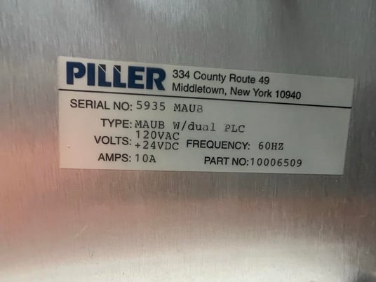 10 Amp. Piller Bypass Transfer Switch, S/N 5935 MAUB - Image 4