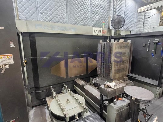 Toyoda #FA-1050S, CNC horizontal machining center, Fanuc 31i-A, 120 automatic tool changer, coolant thru - Image 6