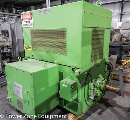 1250 HP 3577 RPM Ansaldo Sistemi Industriali, Frame W400Y2, weather protected enclosure type 2, 1.15 service - Image 1