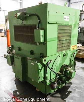 1250 HP 3577 RPM Ansaldo Sistemi Industriali, Frame W400Y2, weather protected enclosure type 2, 1.15 service - Image 3