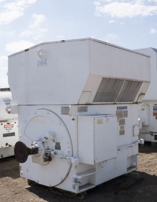 3500 HP 3584 RPM Teco Westinghouse, Frame 5612, weather protected enclosure type 2, 1.15 service factor, 4000 - Image 1