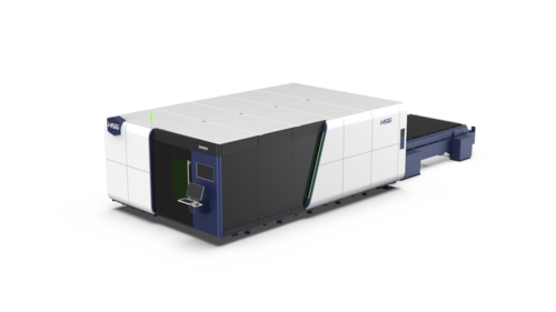 HSG #G3015V-30, 6G dual table fiber laser, 30000 watt, 5' x10'tbl., 984 FPM, chiller, dust collector, new - Image 2