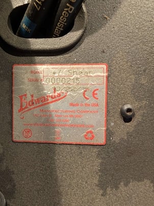 6" Edwards #7, hydraulic alligator shear, 230 V., 3 Ph. - Image 3