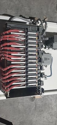 Beloit, 84" wide 2-drum winder, shaftless floor pick-up unwind stand, 60" rewind diameter, 6000 FPM - Image 5