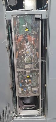 Beloit, 84" wide 2-drum winder, shaftless floor pick-up unwind stand, 60" rewind diameter, 6000 FPM - Image 10