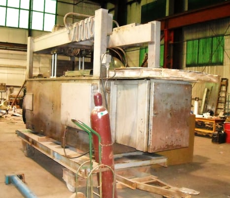 16" x 40" Trennjaeger #LKH420/1000, 52" blade, 1 extra blade,Promacut Control,serial #799 - Image 5