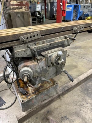 Lagun #FTV-2, vertical turret mill, 33" X, 16" Y, 16" Z, 55 - 4250 RPM, S/N 840010597 - Image 4