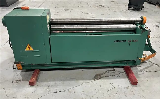 Americor #LH-100/5, plate bending roll - Image 3