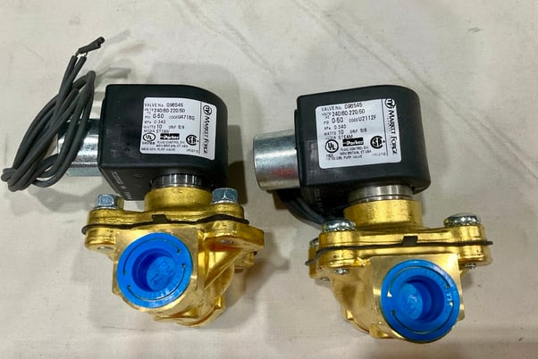 Market Forge #09-6545, solenoid valve, exhaust, 220/240 V., 50/60 Hz, 2018, new - Image 1