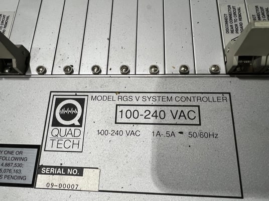 QuadTech, RGS V System Controller, used for Goss M600, 1-5 Amps, 100-240 VAC - Image 2