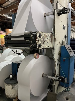 Sanden #Quantum-1200, Variable Cutoff Web Press System, (8) Color, 22" cutoff x 27" width, 50" Splicer, 1999 - Image 3
