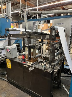 Sanden #Quantum-1200, Variable Cutoff Web Press System, (8) Color, 22" cutoff x 27" width, 50" Splicer, 1999 - Image 6